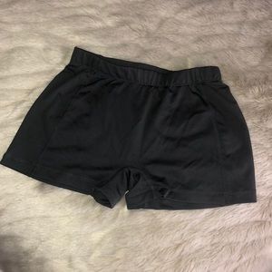 Dark gray spandex; size XS